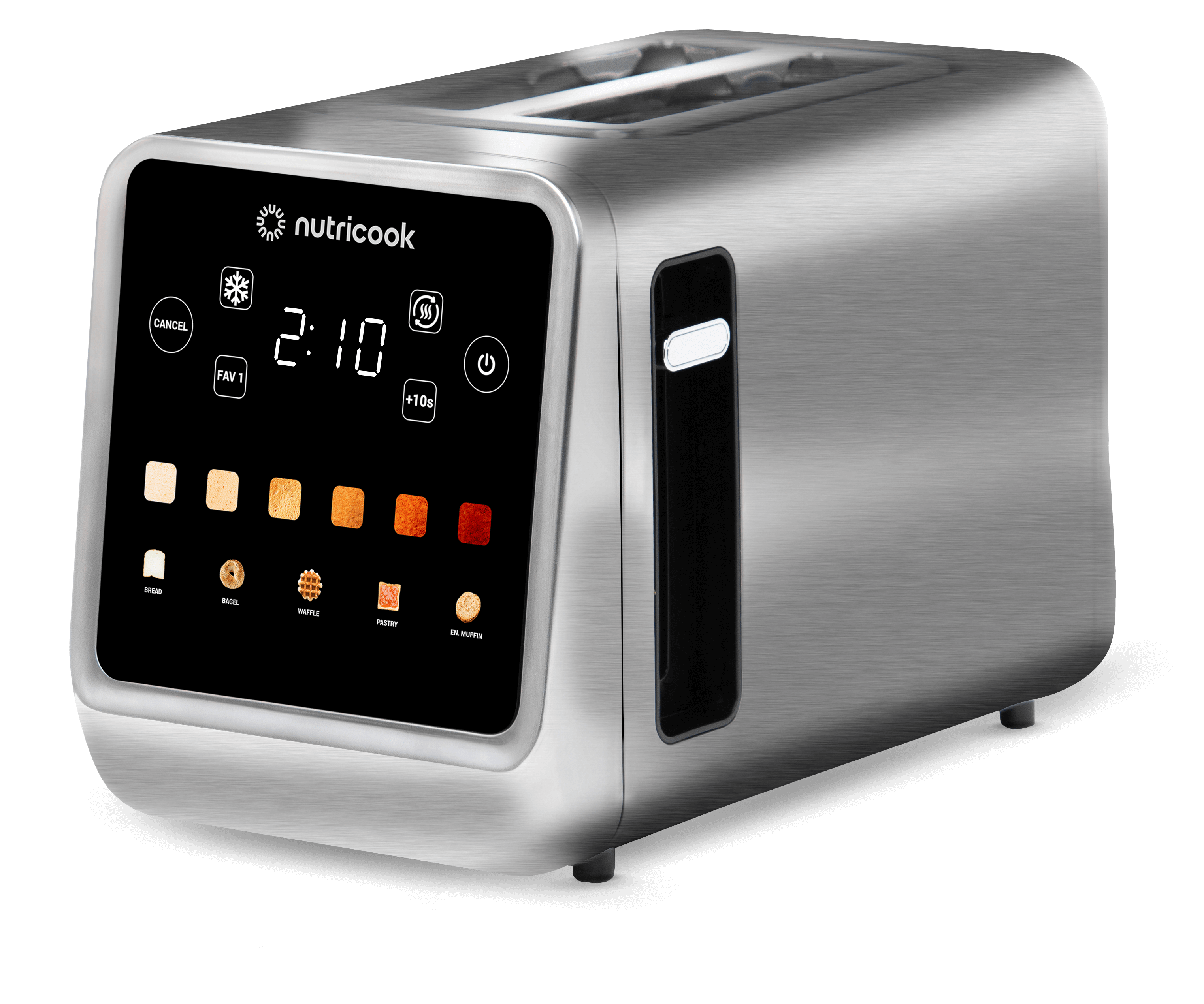 מצנם 2 פרוסות Nutricook TOASTI 2-Slice